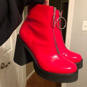 Current Mood Devil Franky boots from Dolls Kill